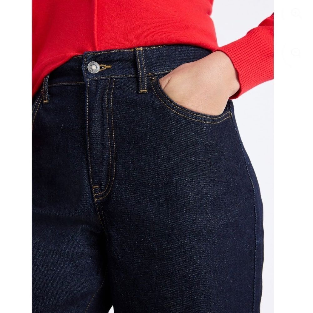 Women’s Barrel Leg Denim Jeans Pants Size 2 - Picture 8 of 8